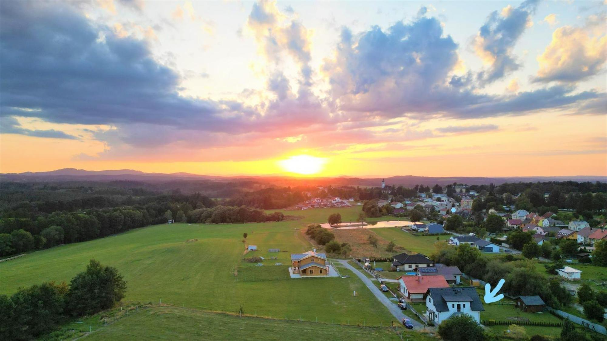 Apartmany Kohoutek A Slepicka V Novohradskych Horach Nove Hrady  Bagian luar foto